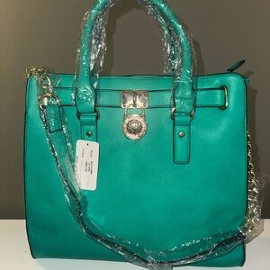 Teal Satchel